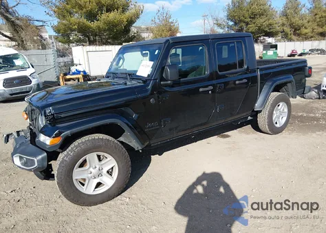 2022 Jeep Gladiator Sport S 4X4 from USA, damaged, VIN 1C6HJTAG3NL160187